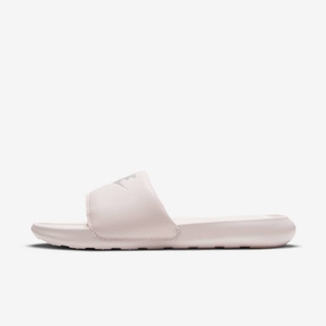 Claquette Nike Victori One Rose 4720-165 Barely Rose/Barely Rose/Metallic Silver Femme | DUQ-36559227